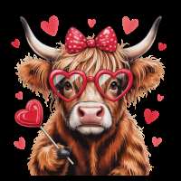 Highland Cow VD 7