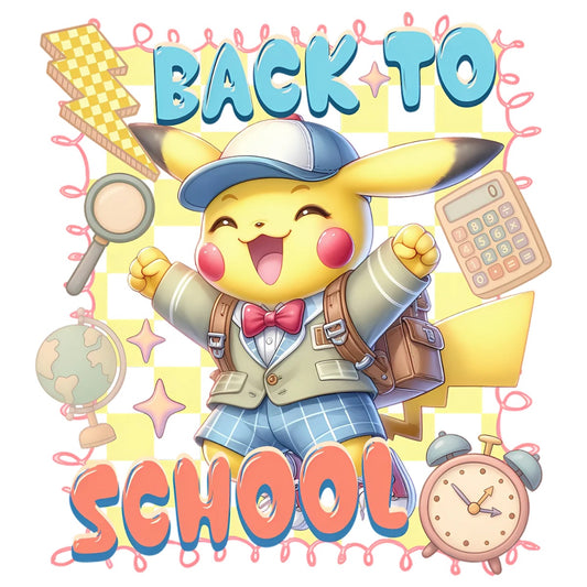 Pikachu Back to School