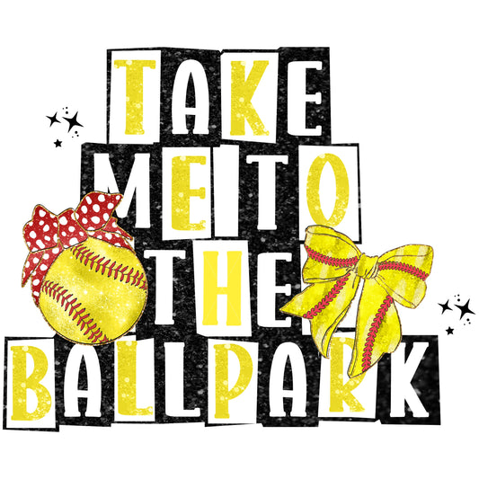Banner Take me to the Ballpark