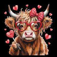 Highland Cow VD 8
