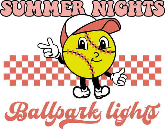 Summer Nights Ballpark Lights