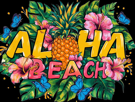 Aloha Beaches Butterflies