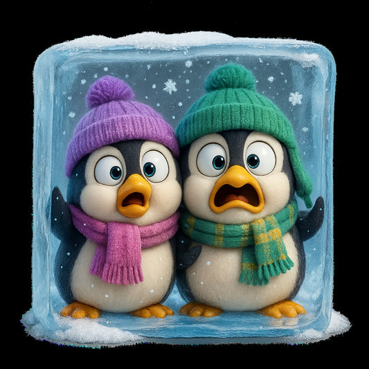 Block Ice Peguin