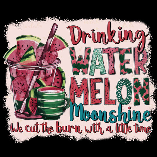 Drinking Watermelon Moonshine