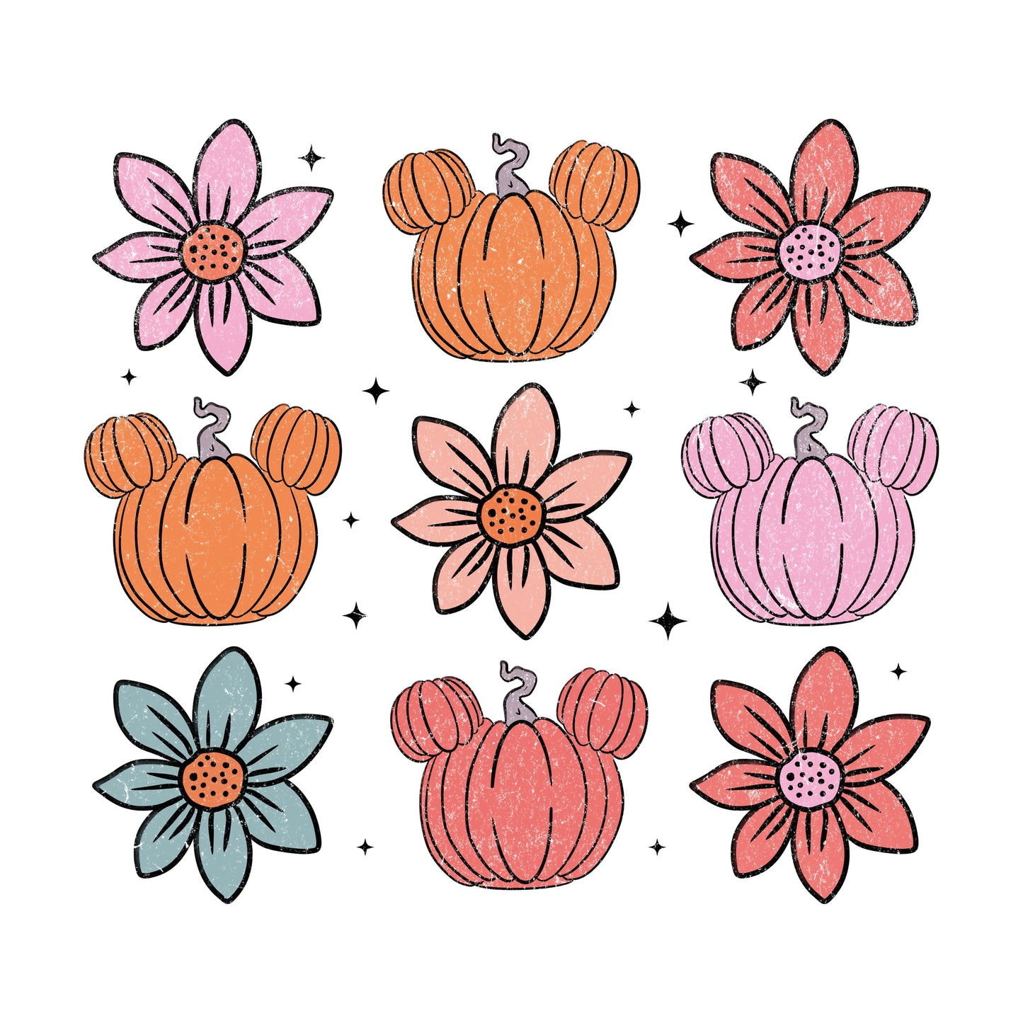 Flowers and Pumpkins