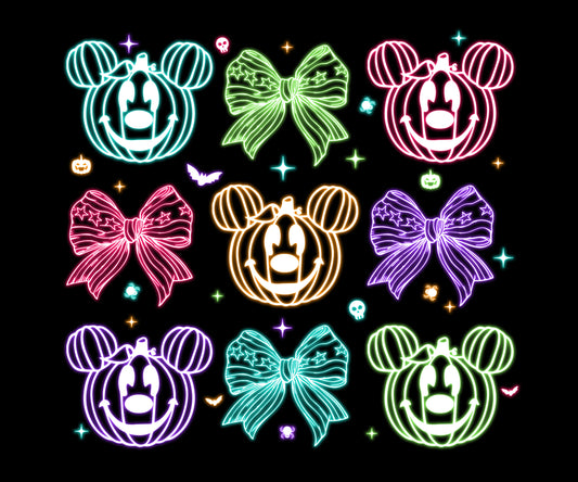 Mickey Pumpkins Bow
