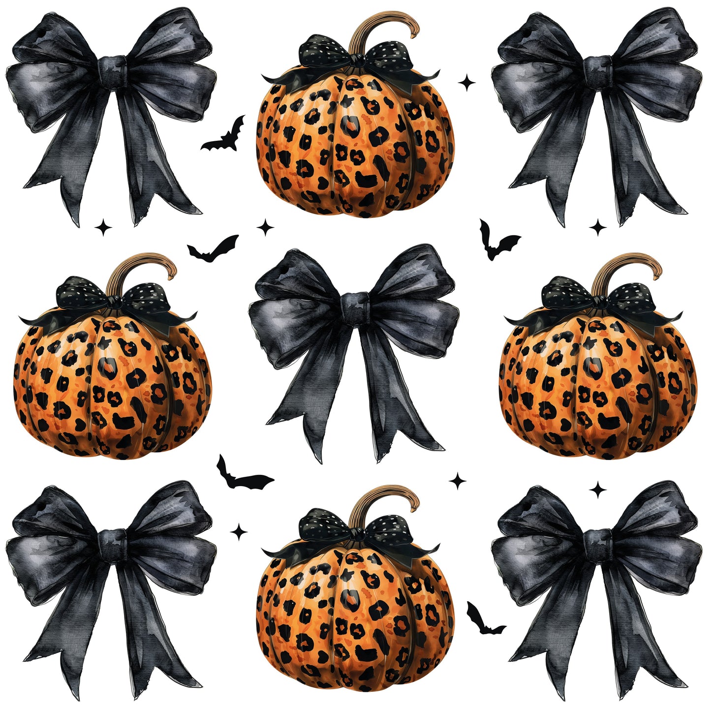 Halloween Pumpkin and Bow