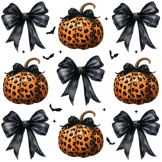 Halloween Pumpkin and Bow