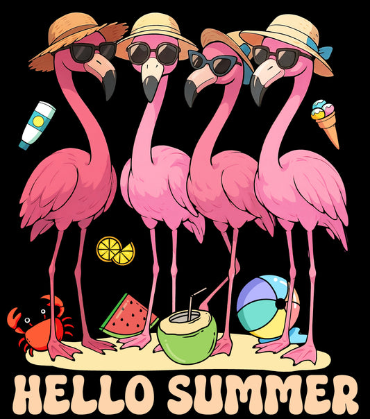 Hello Summer Flamingo 2