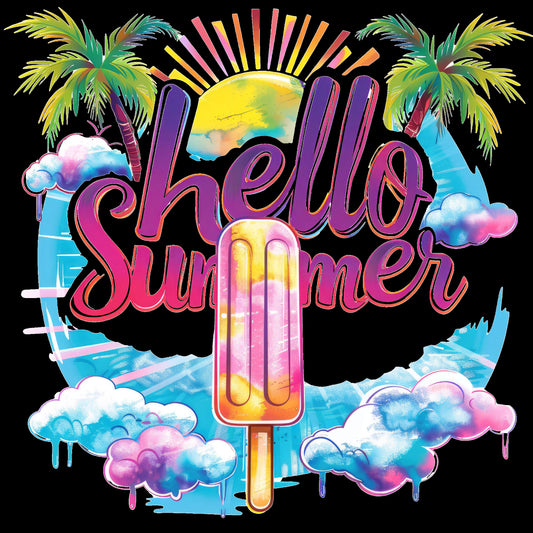 Hello Summer Popsicle