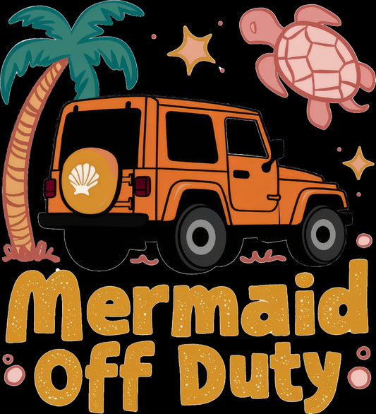 Mermaid Off Duty Jeep