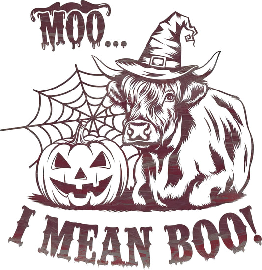 Moo I mean Boo
