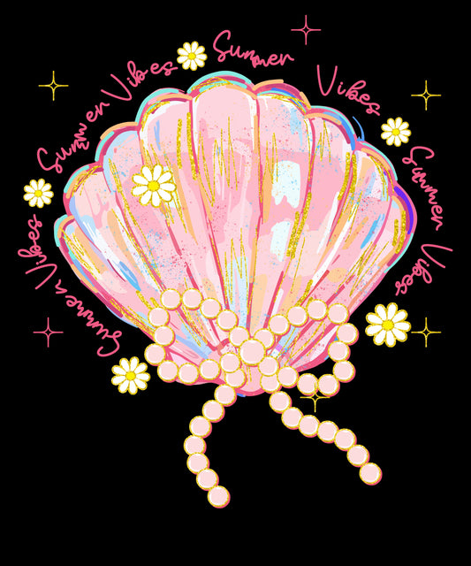 Pearl Bow Seashell Clam