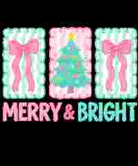 Peppy Christmas Coquette Merry and Bright