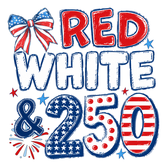 Red White & 250 - DMDCreations