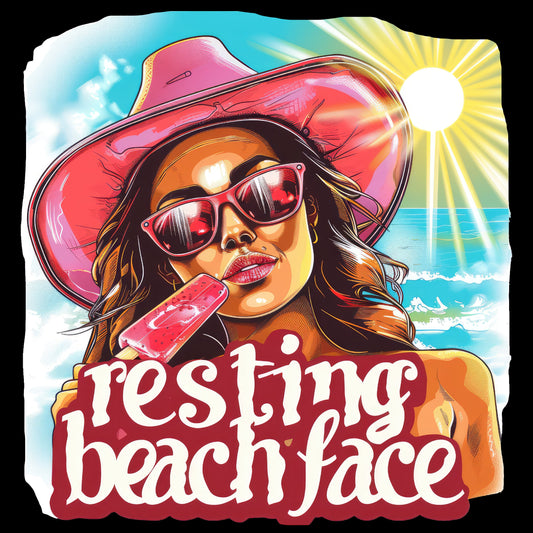 Resting Beach Face