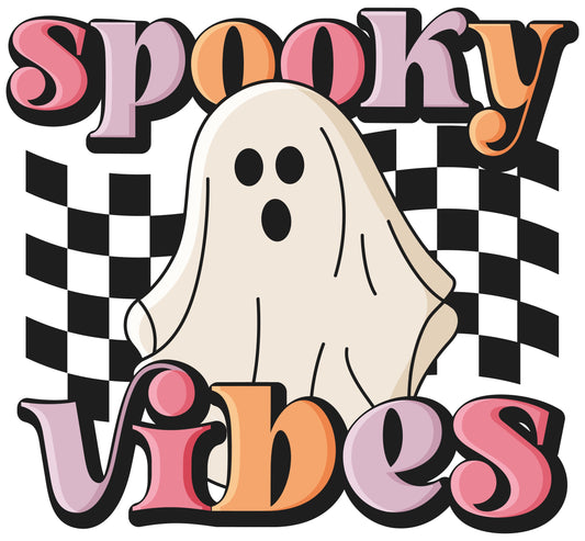 Retro Halloween Quote Spooky Vibes 2