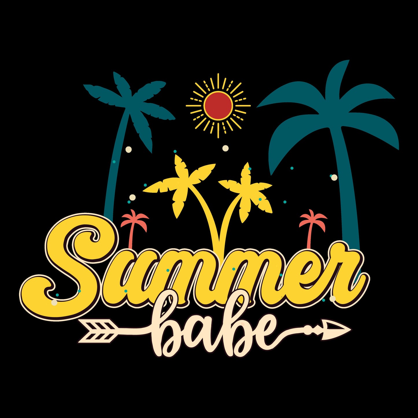 Retro Summer Babe