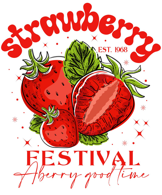 Retro Strawberry Festival