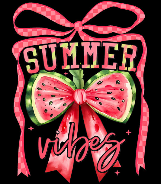 Retro Pink Checkered Summer