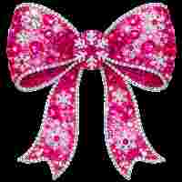 Rhinestone Christmas Bow 3