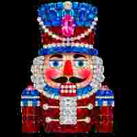 Rhinestone Nut Cracker PNG