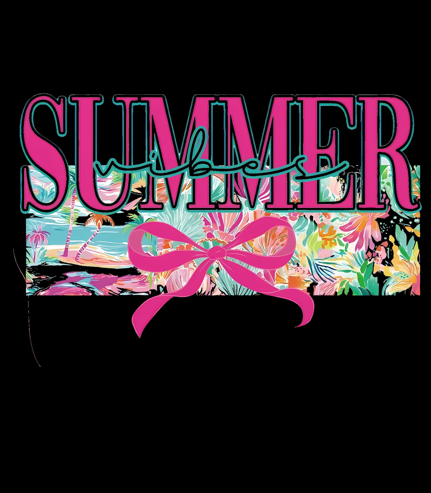 Summer Vibe Pink Floral
