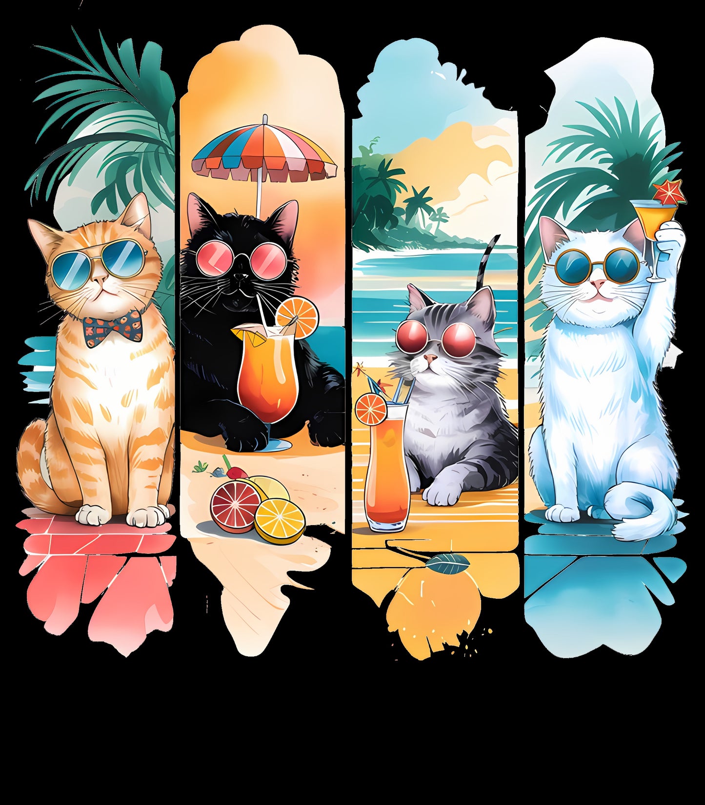 Summer Cats Drinkings