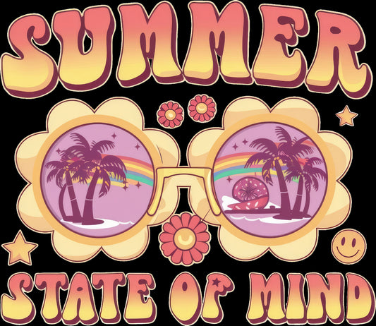 Summer State of Mind Flower Sunglass