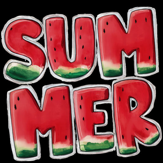 Summer Watermelon Font