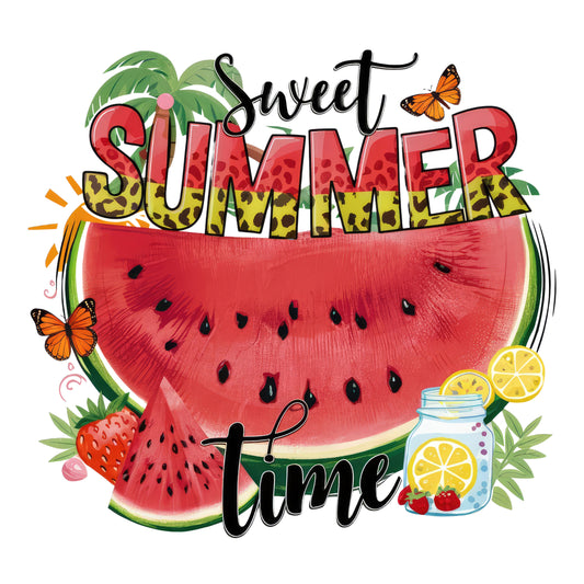 Sweet Summer Time Lemon Jar