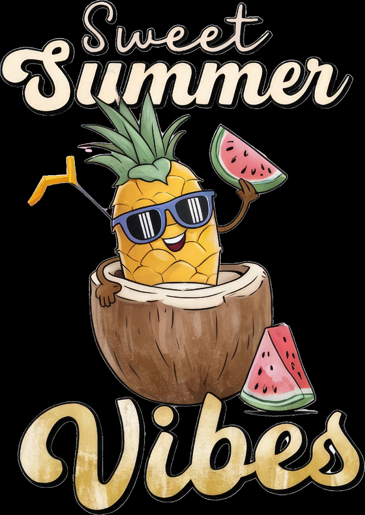 Sweet Summer Vibes Coconut Pineapple