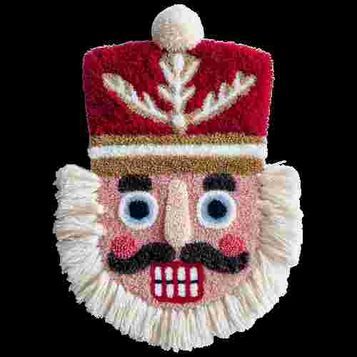 Faux Crochet Nutcracker