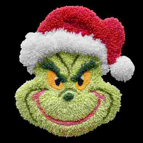 Faux Crochet Grinch