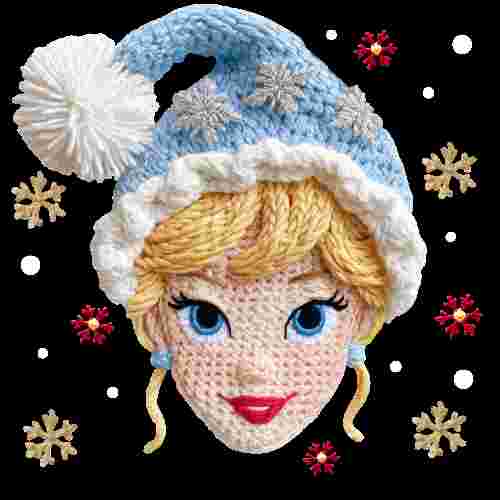 Faux Crochet Cinderella