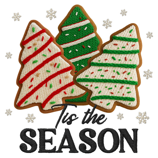 Faux Crochet Cookie Trees