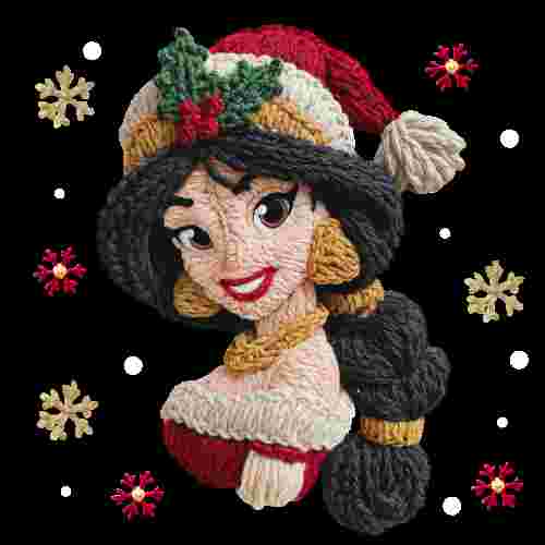 Faux Crochet Jasmine