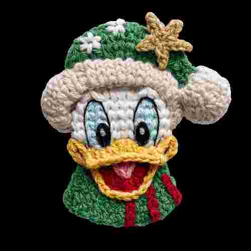 Faux Crochet Donald with Hat