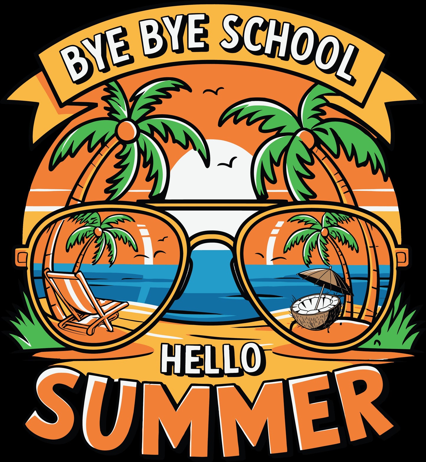 Bye Bye School Hello Summer
