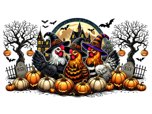 Chicken Halloween 2