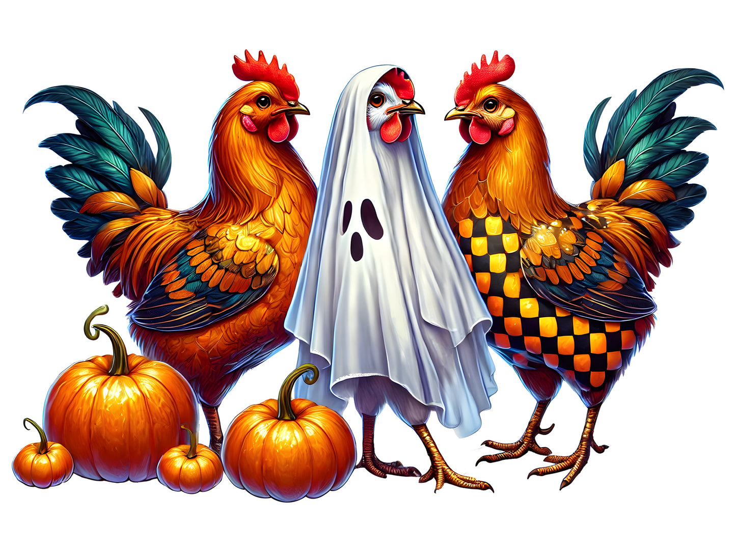 Chicken Halloween 7