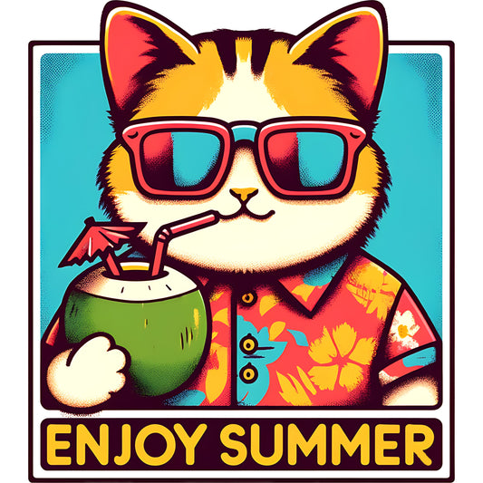 Enjoy Summer Cat