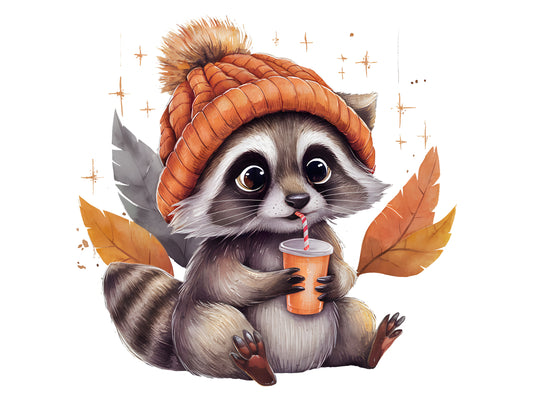 Fall Raccoon