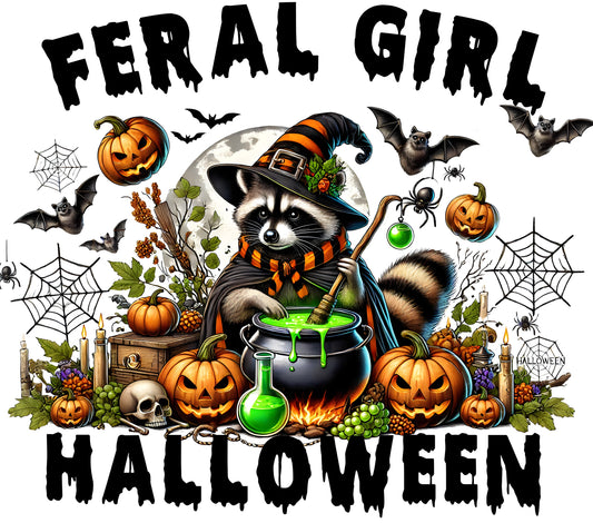 Feral Girl Halloween 4