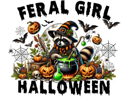 Feral Girl Halloween 5
