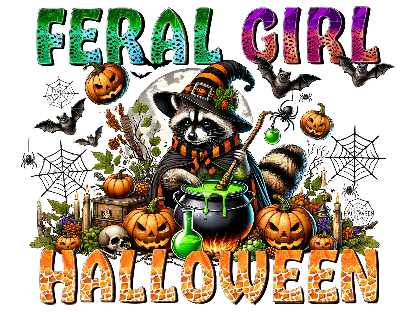 Feral Girl Halloween 7
