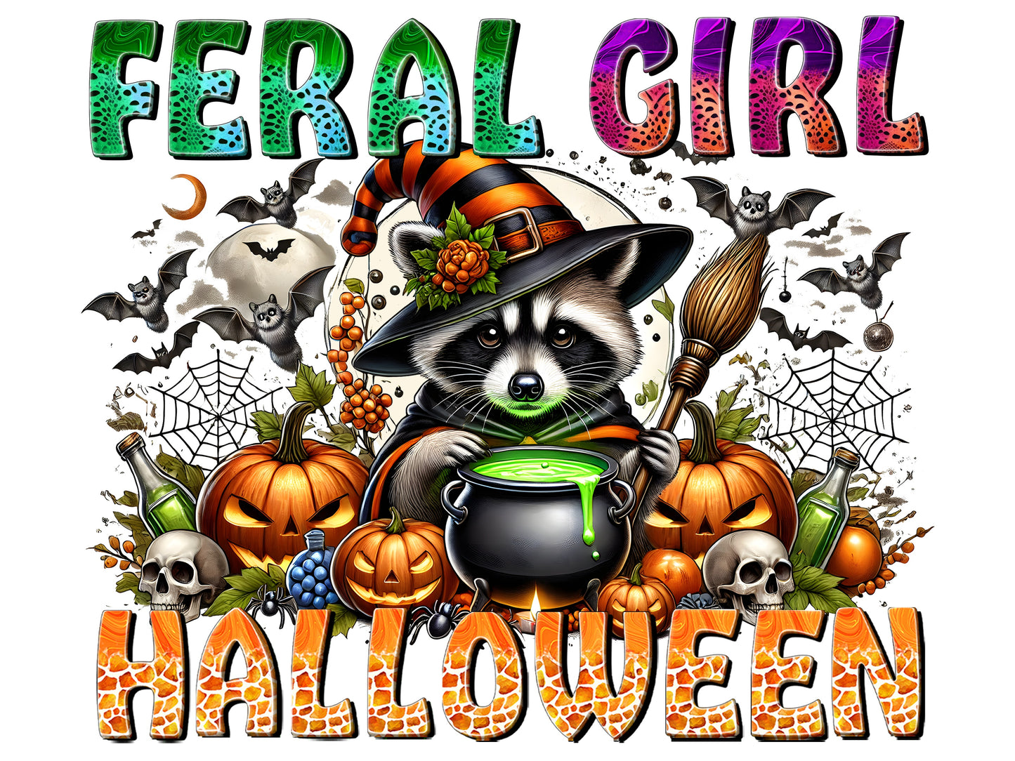 Feral Girl Halloween 9