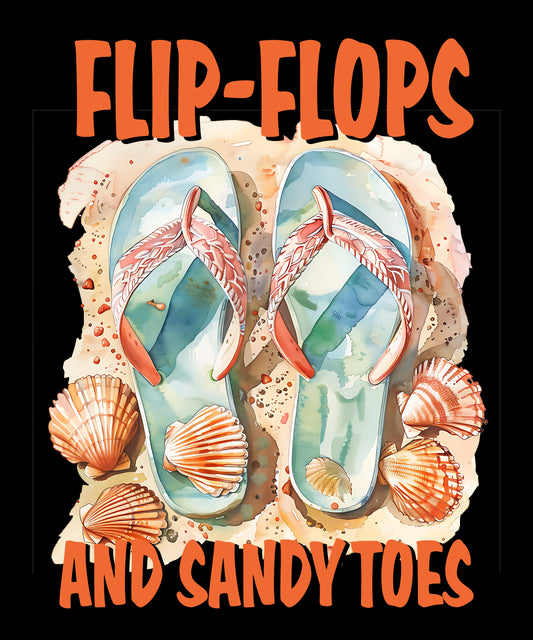 Flip-Flops and Sandy Toes