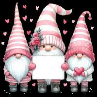 Gnomes Blank Sign 3