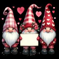 Gnomes Blank Sign 6